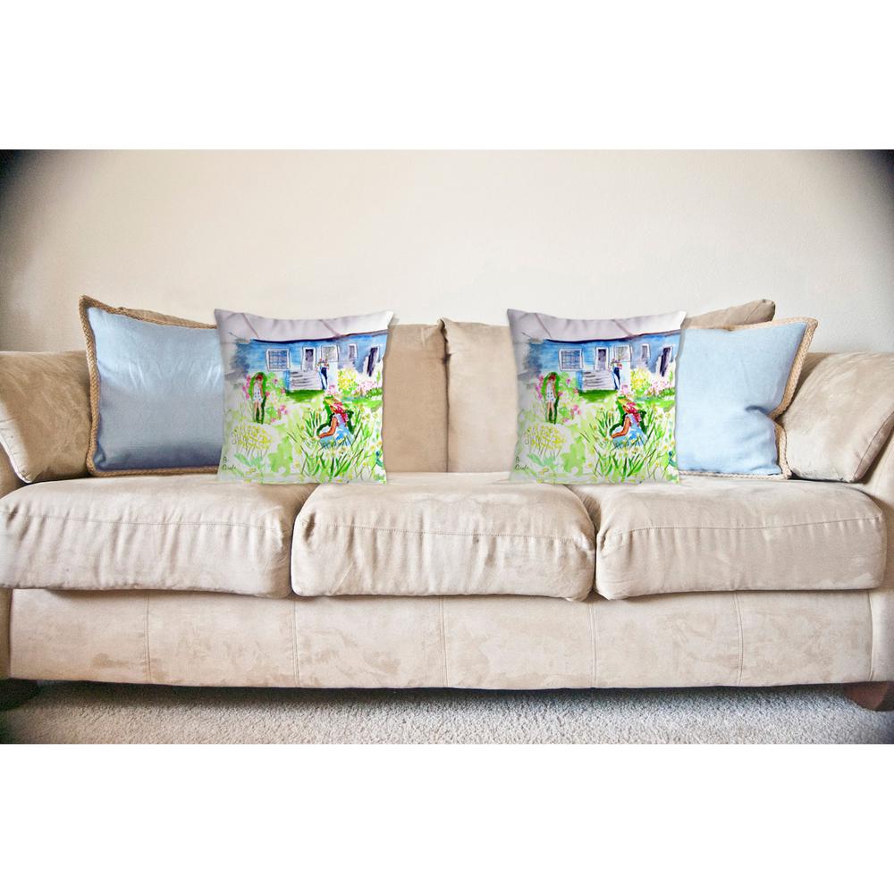 Front Yard Garden No Cord Pillow 18x18