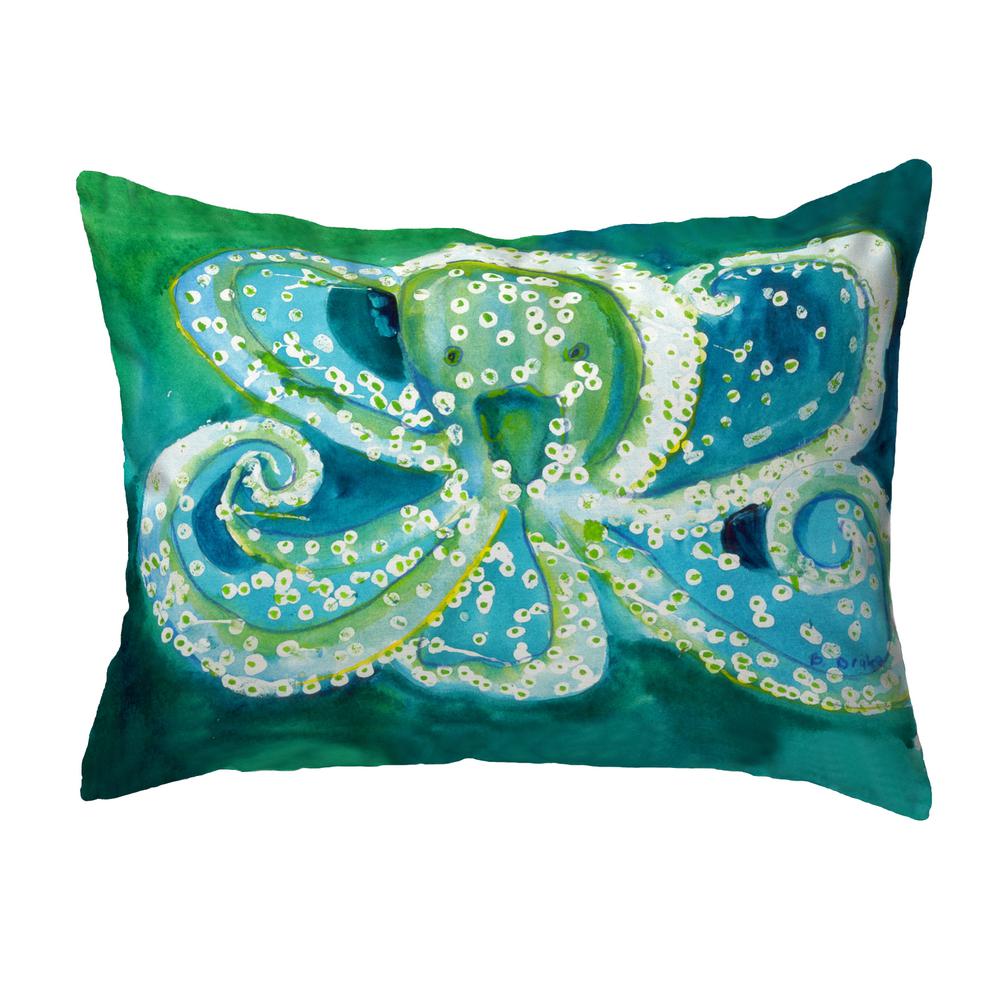 Octopus No Cord Pillow 16x20