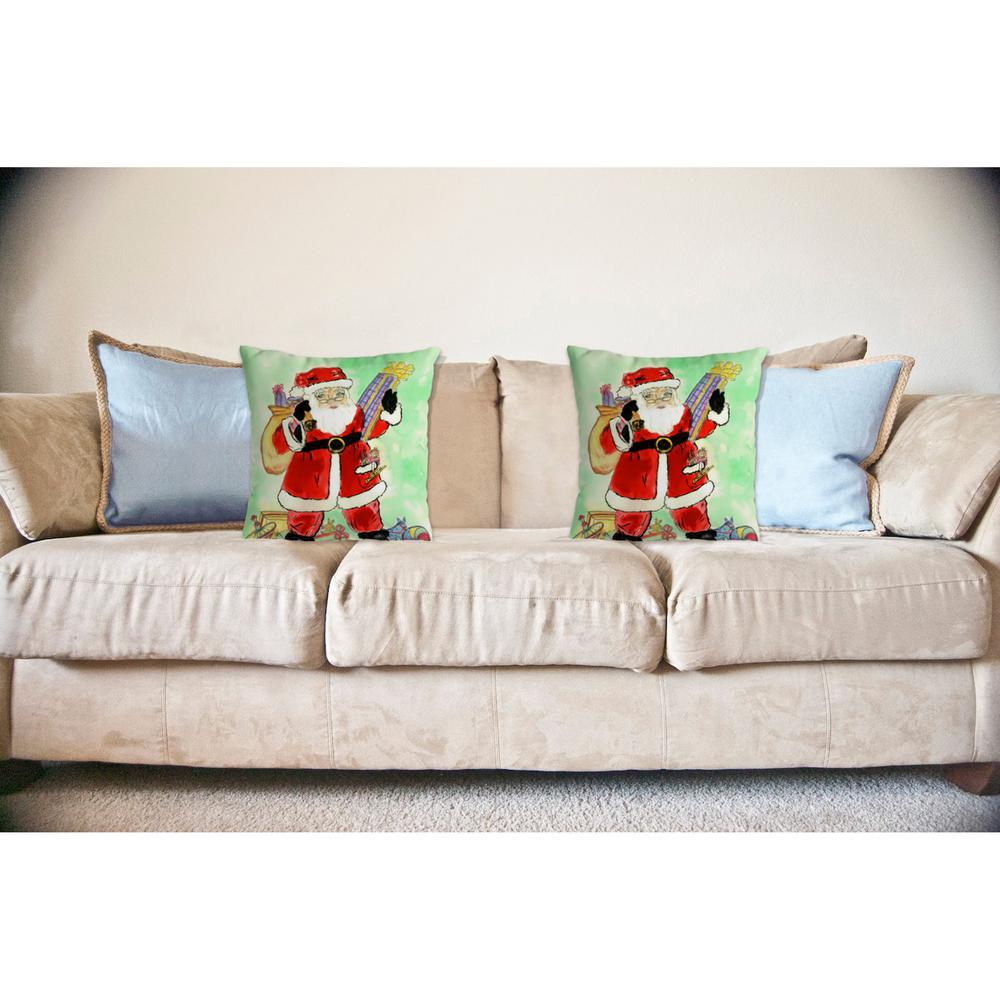 Santa No Cord Pillow 18x18
