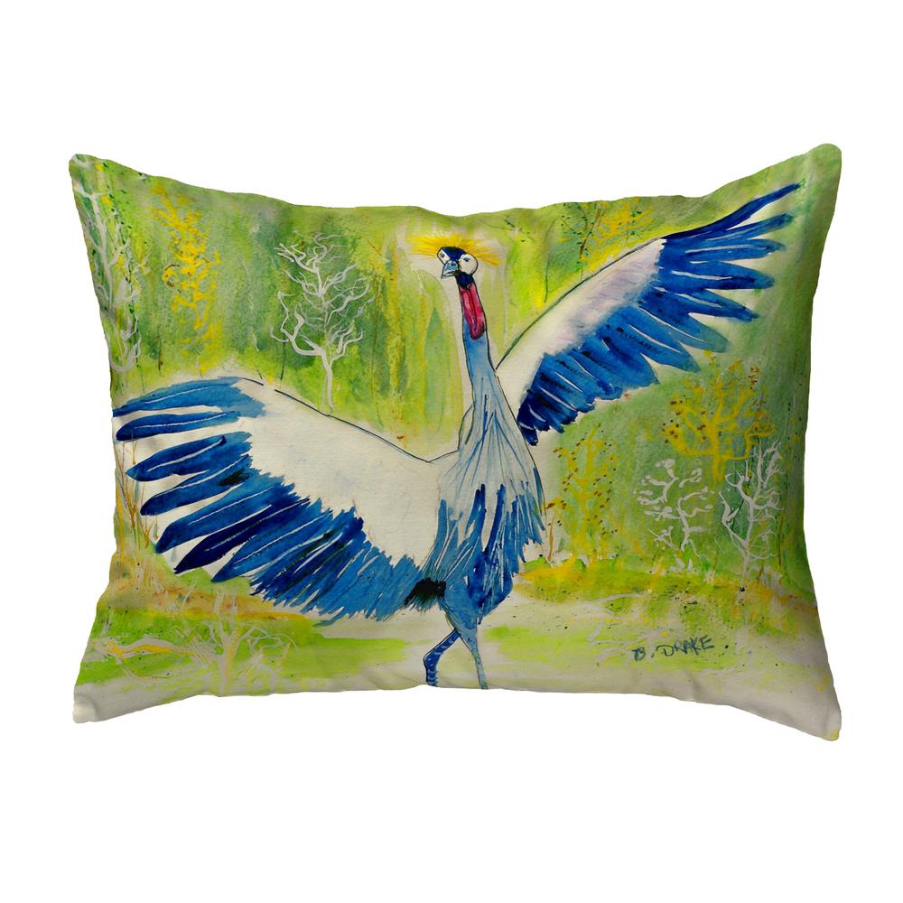 Dancing Crane No Cord Pillow 16x20