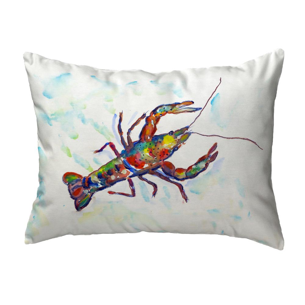Crayfish No Cord Pillow 16x20