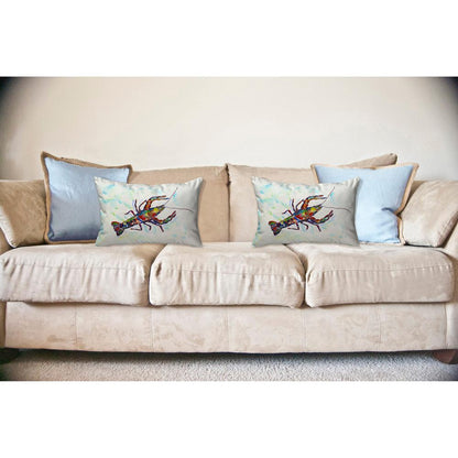 Crayfish No Cord Pillow 16x20