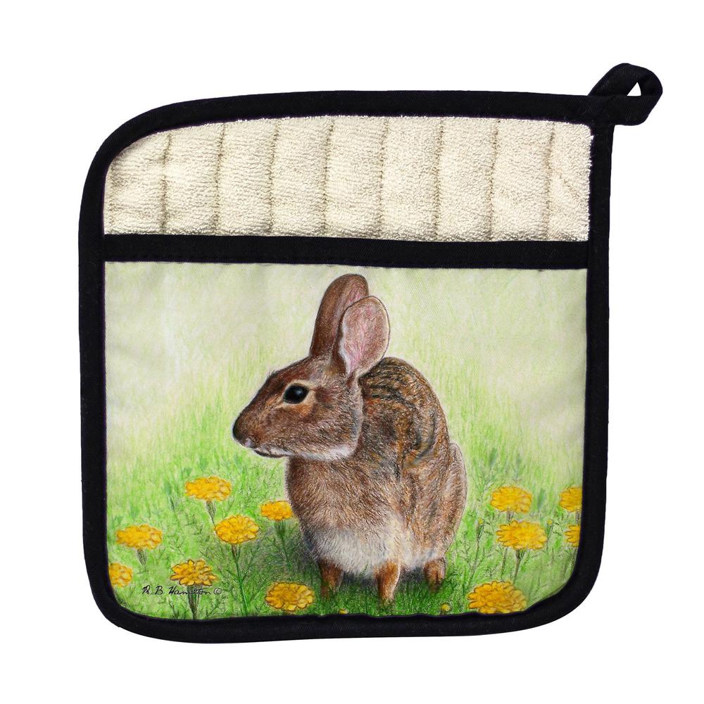 Rabbit Left Pot Holder