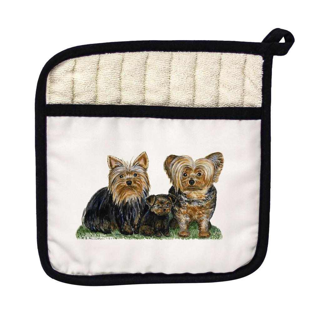 Yorkies Pot Holder