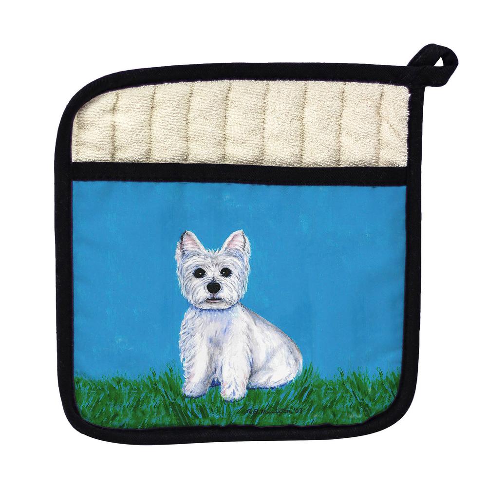 Westie Pot Holder