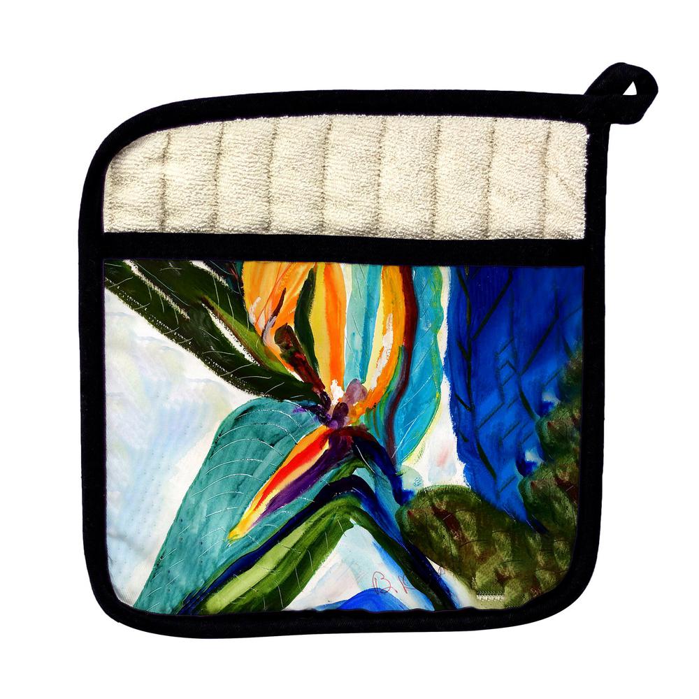 Teal Paradise Pot Holder