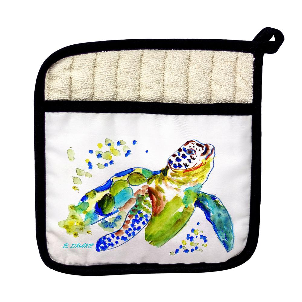 Baby Sea Turtle Pot Holder