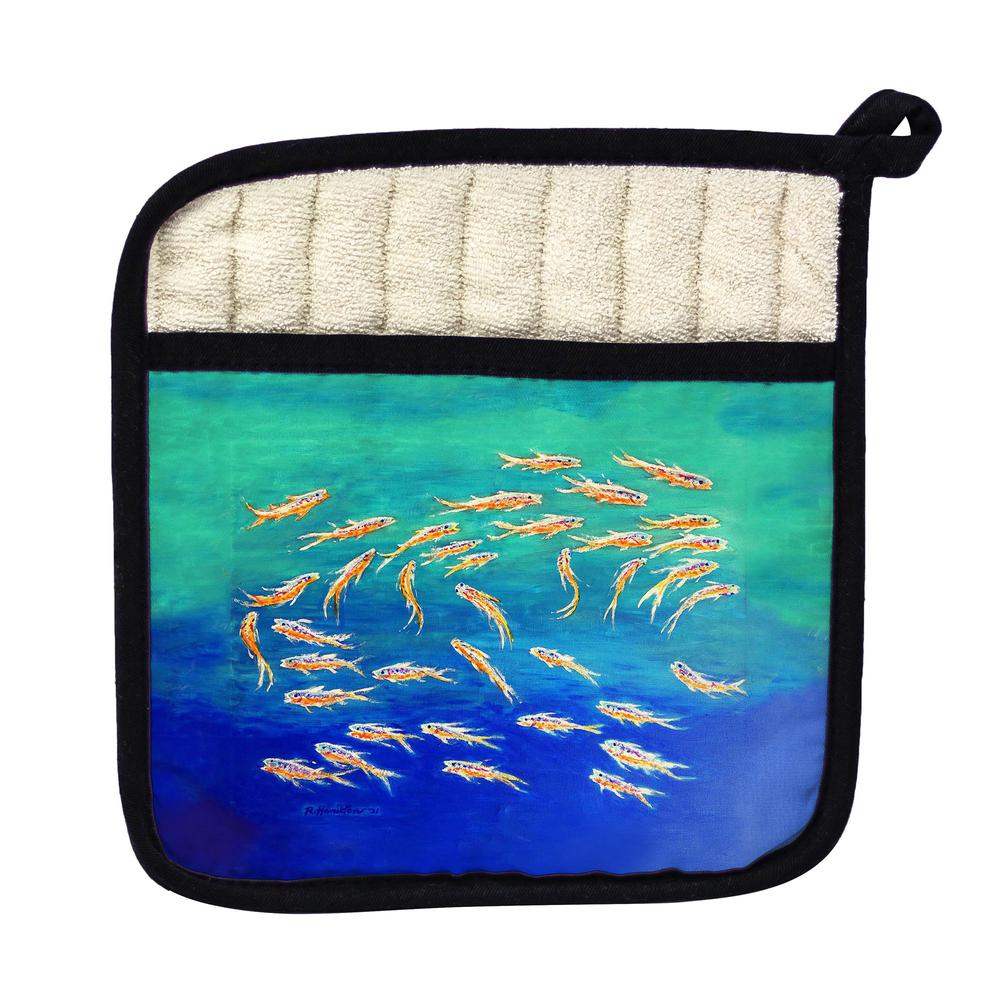 Schooling Fish Pot Holder