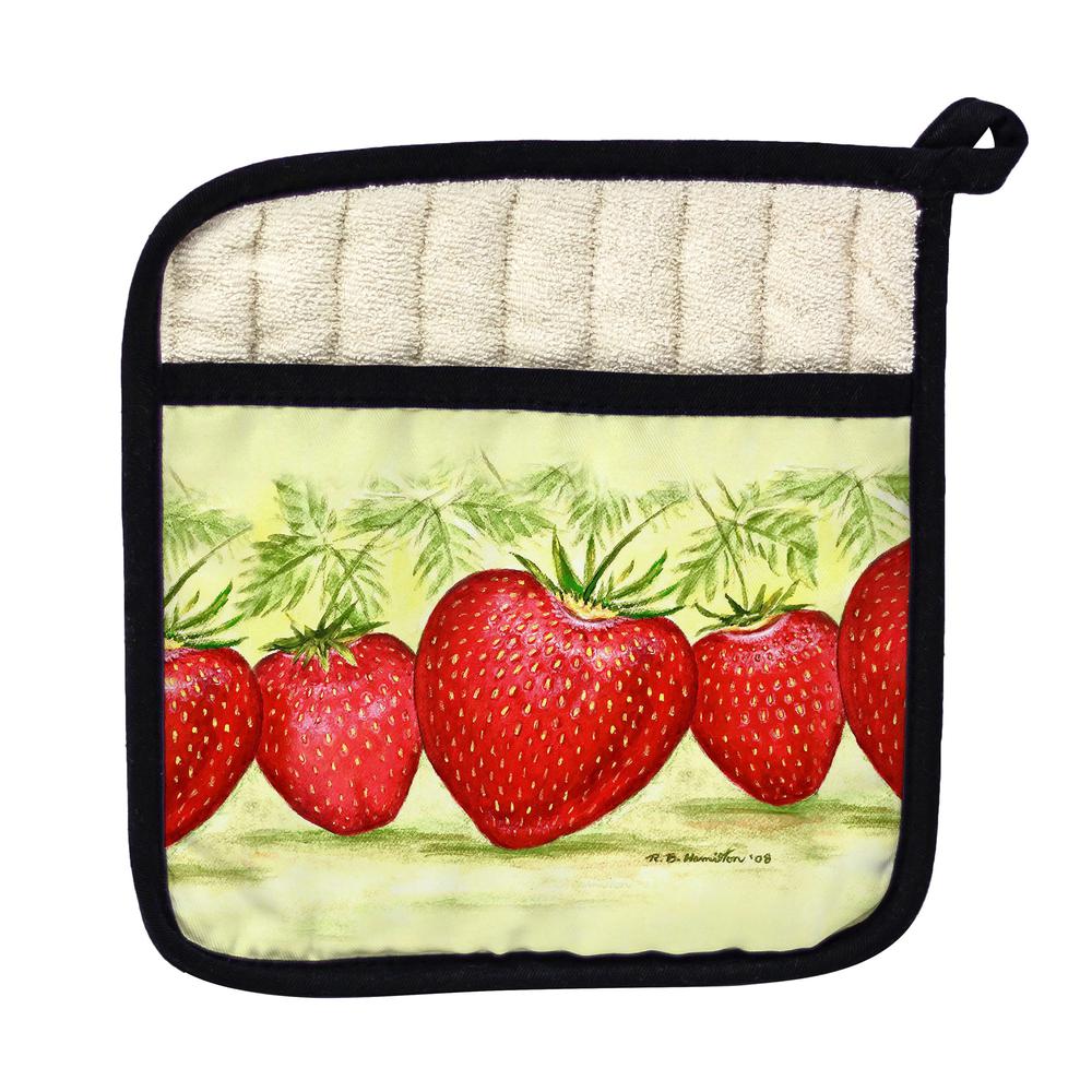 Strawberries Pot Holder