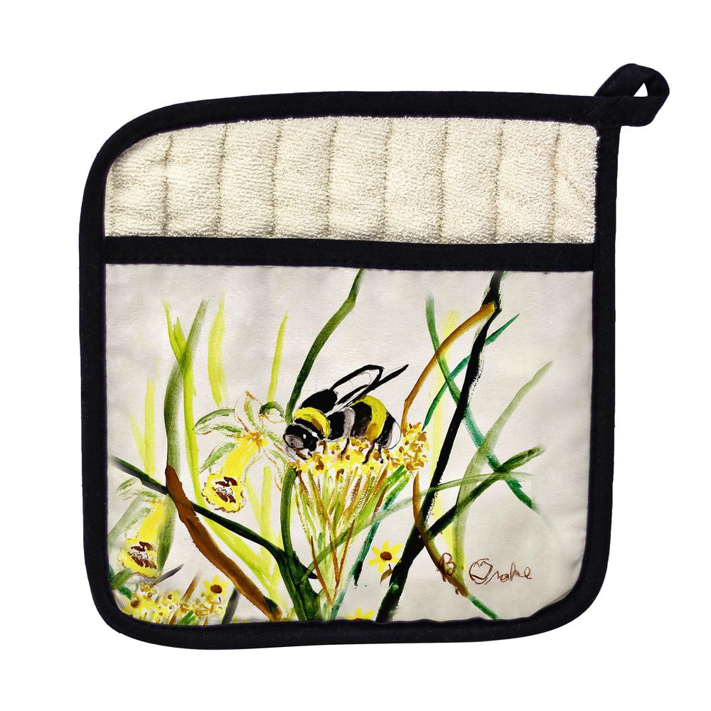 Bee & Flower Pot Holder