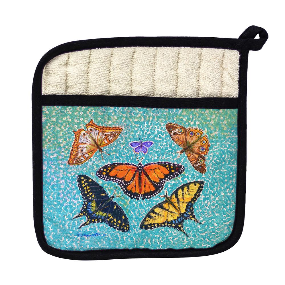 Butterfly Arrangement Pot Holder