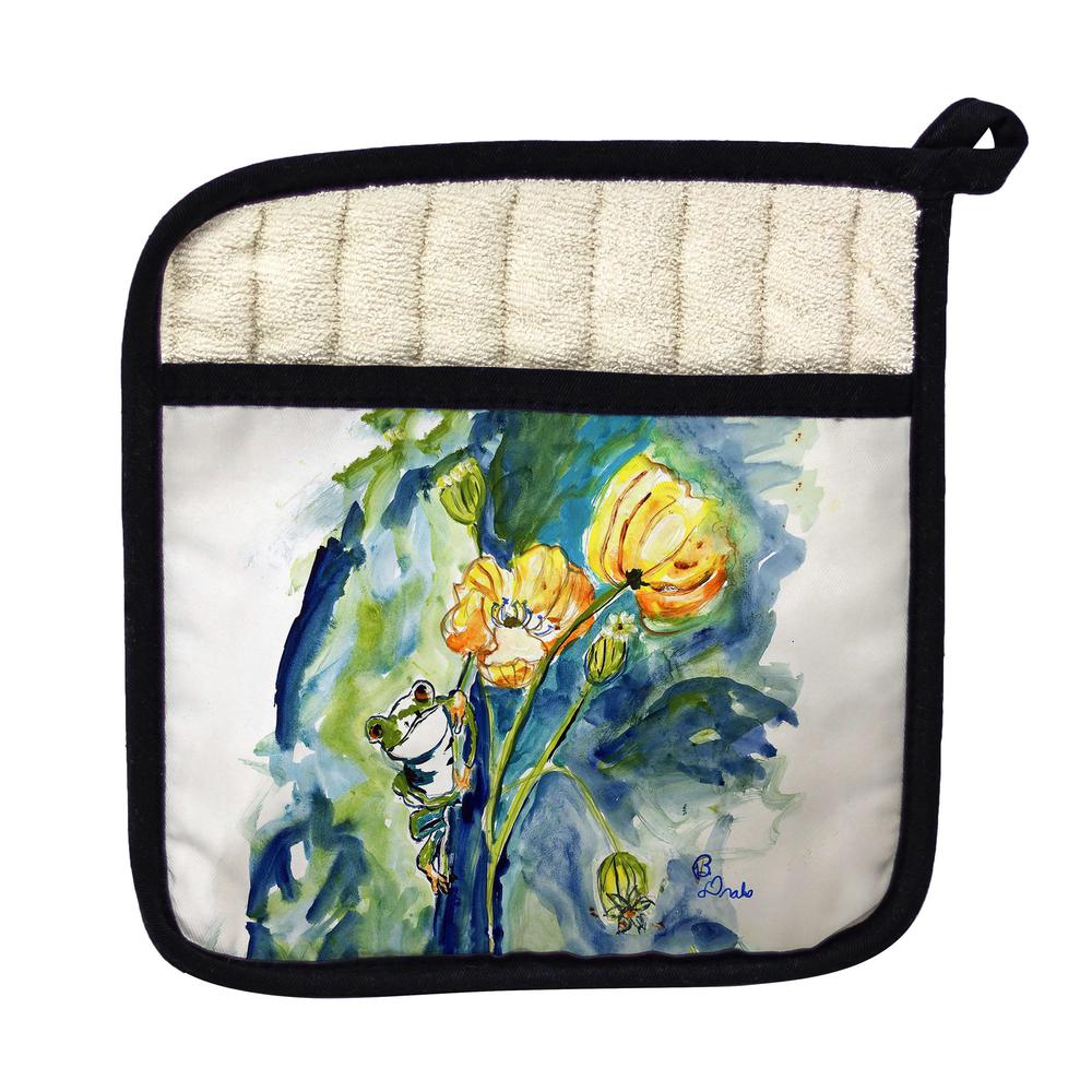 Frog & Flower Pot Holder