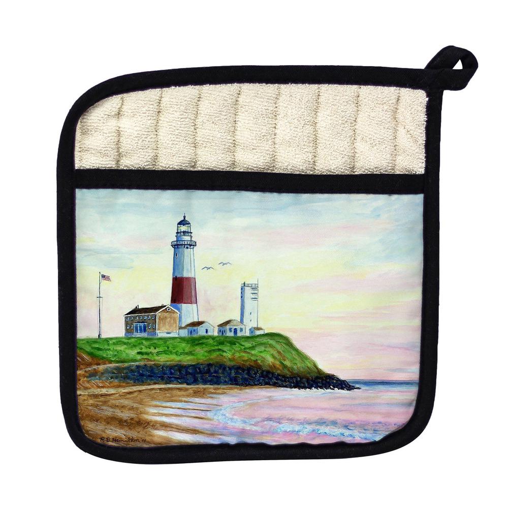 Montauk Lighthouse, NY Pot Holder