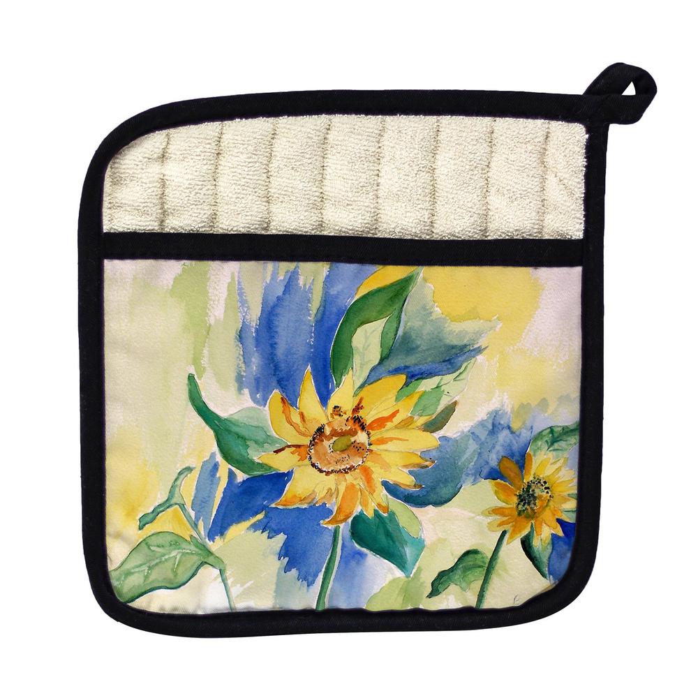 Betsy's SunFlower Pot Holder