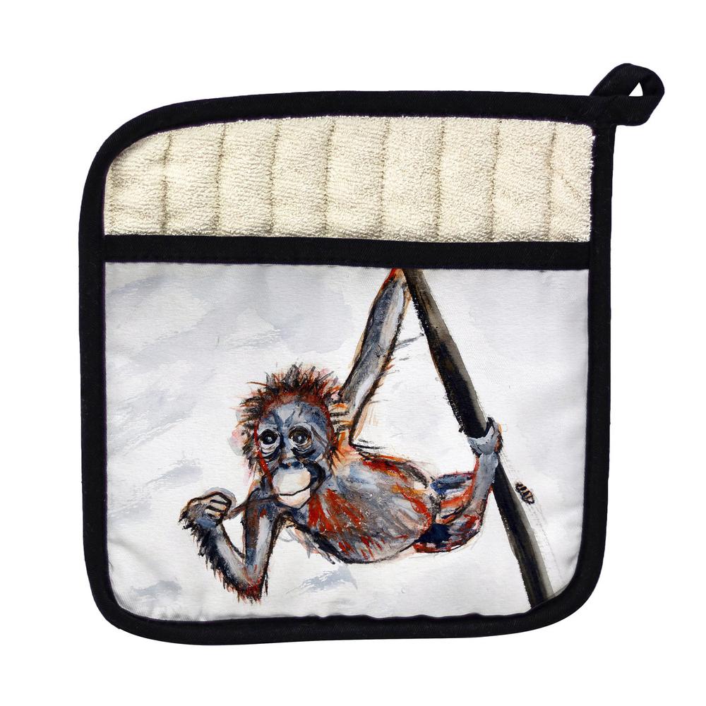 Betsy's Monkey Pot Holder
