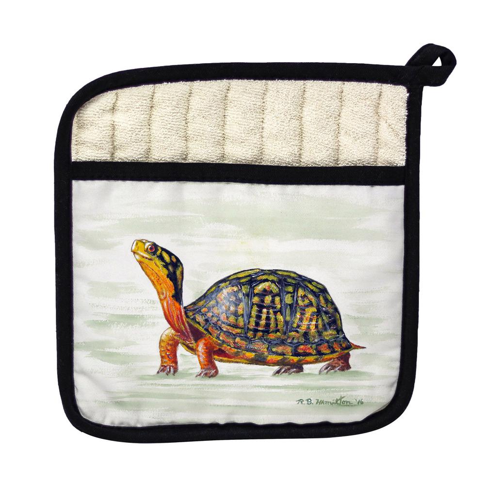 Happy Turtle Pot Holder