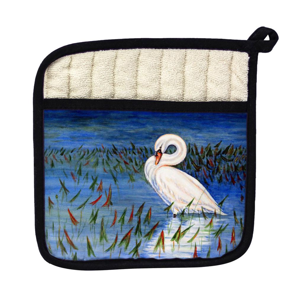 Mute Swan Pot Holder