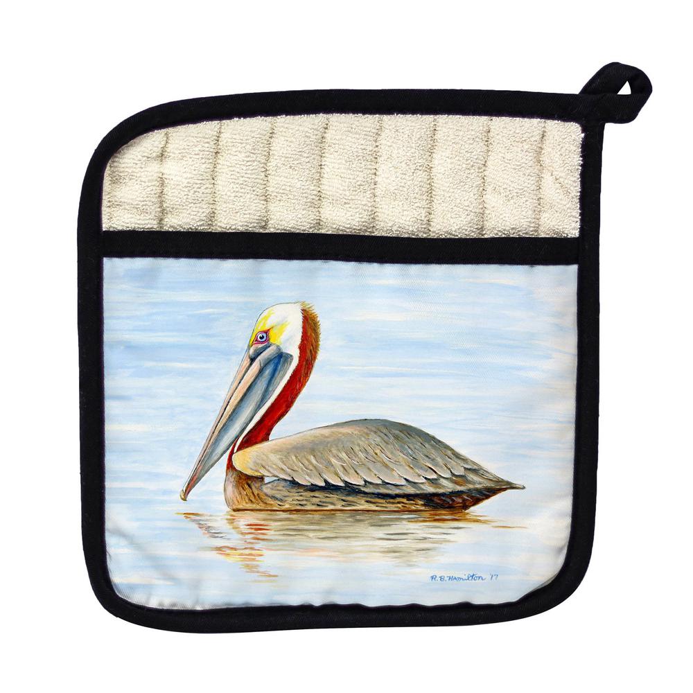 Summer Pelican Pot Holder