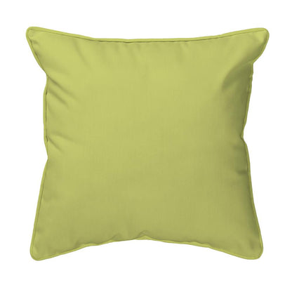 Green Treefrog Small Indoor/Outdoor Pillow 12x12