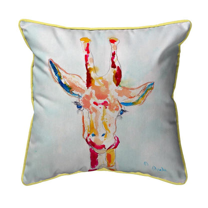 Giraffe Small Indoor/Outdoor Pillow 12x12