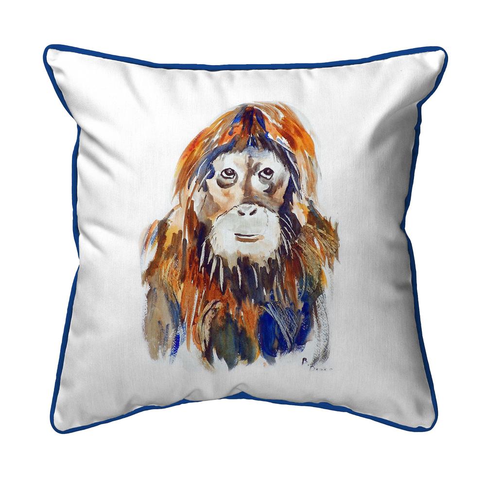 Orangutan Small Indoor/Outdoor Pillow 12x12