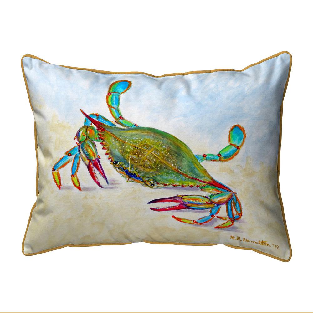More Than Blue Small Indoor/Outdoor Pillow 11x14