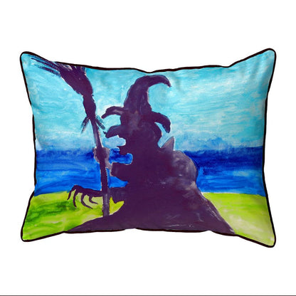 Wicked Witch Small Indoor/Outdoor Pillow 11x14