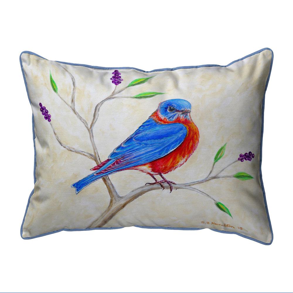 Dick's Blue Bird Small Indoor/Outdoor Pillow 11x14