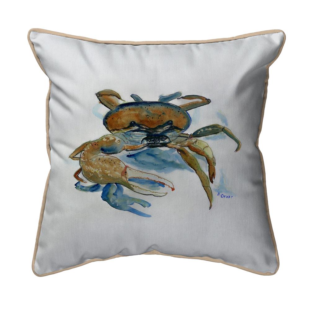 Fiddler Crab Small Indoor/Outdoor Pillow 12x12