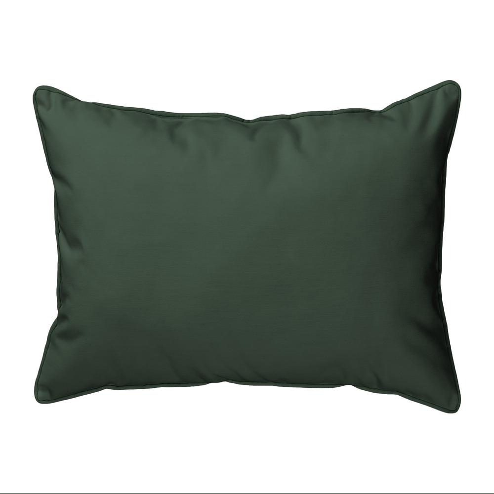 White Lilies Small Indoor/Outdoor Pillow 11x14