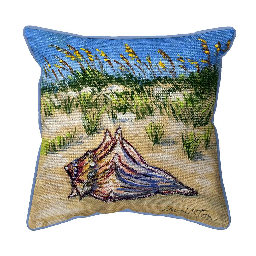 Conch Found 12x12 Small Indoor/Outdoor Pillow
