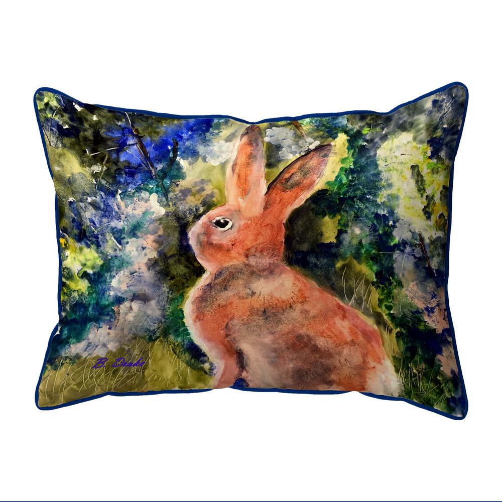 Cottontail Rabbit 11x14 Small Indoor/Outdoor Pillow