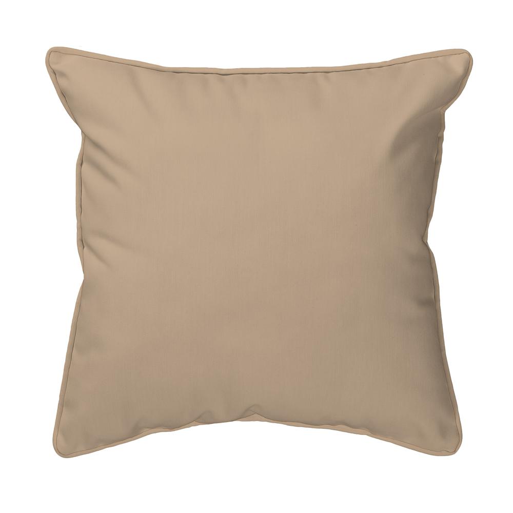 Balancing Heron 12x12 Small Indoor/Outdoor Pillow