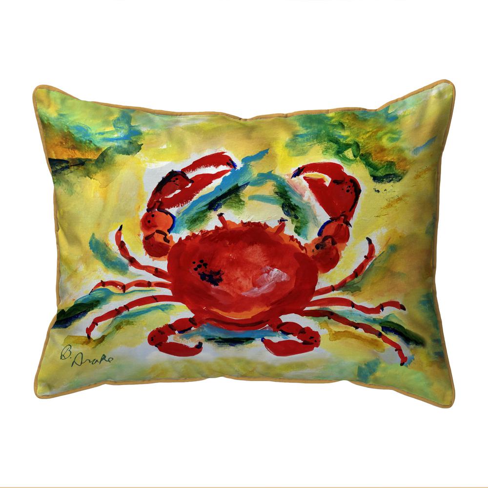 Rock Crab Small Indoor/Outdoor Pillow 11x14