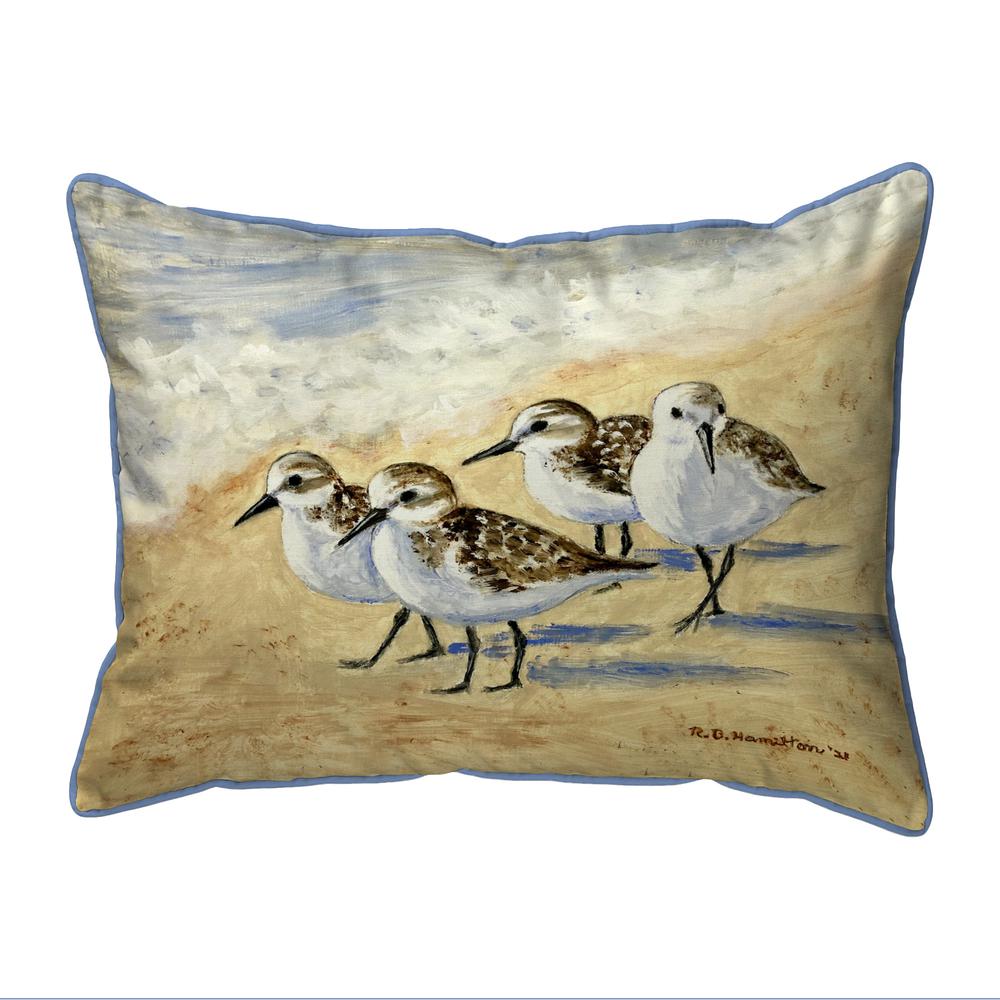 Dick's Sanderlings Small Indoor/Outdoor Pillow 12x12