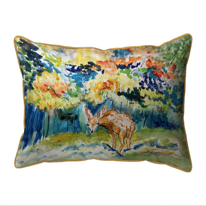 Fall Fawn Small Indoor/Outdoor Pillow 11x14