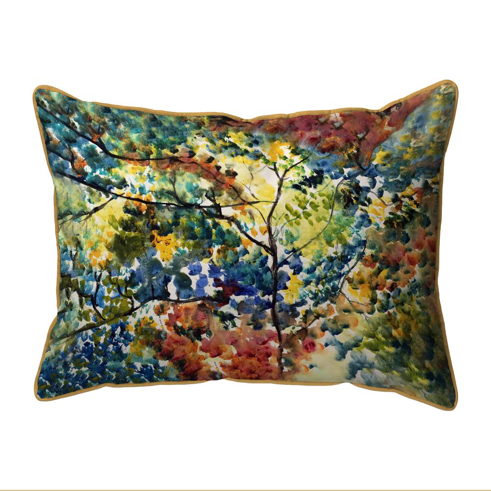 Fall Leaves Small Indoor/Outdoor Pillow 11x14
