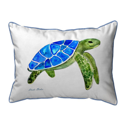 Drake's Sea Turtle Small Indoor/Outdoor Pillow 11x14