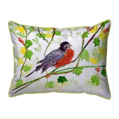 Robin Small Indoor/Outdoor Pillow 11x14