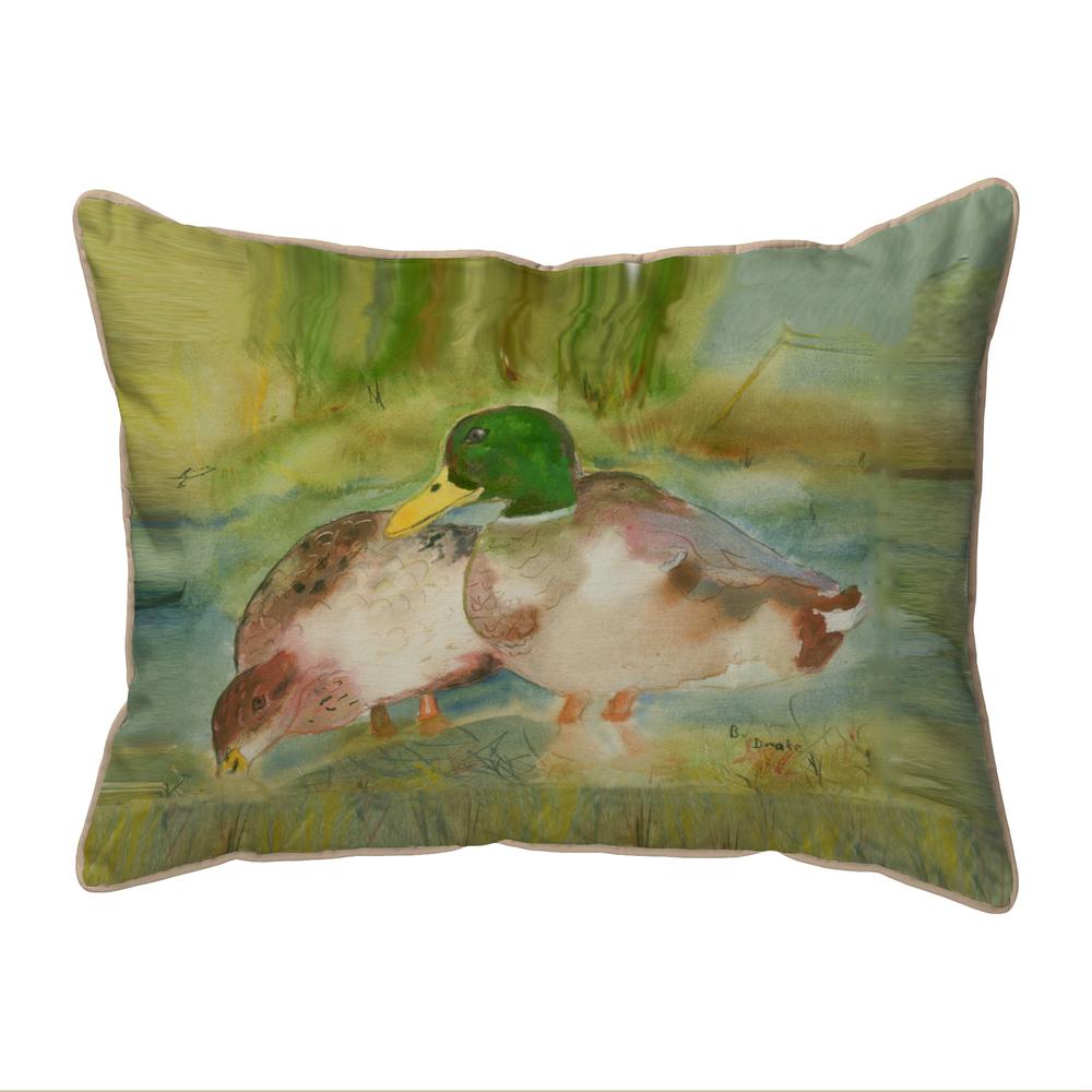 Mallards Small Indoor/Outdoor Pillow 11x14