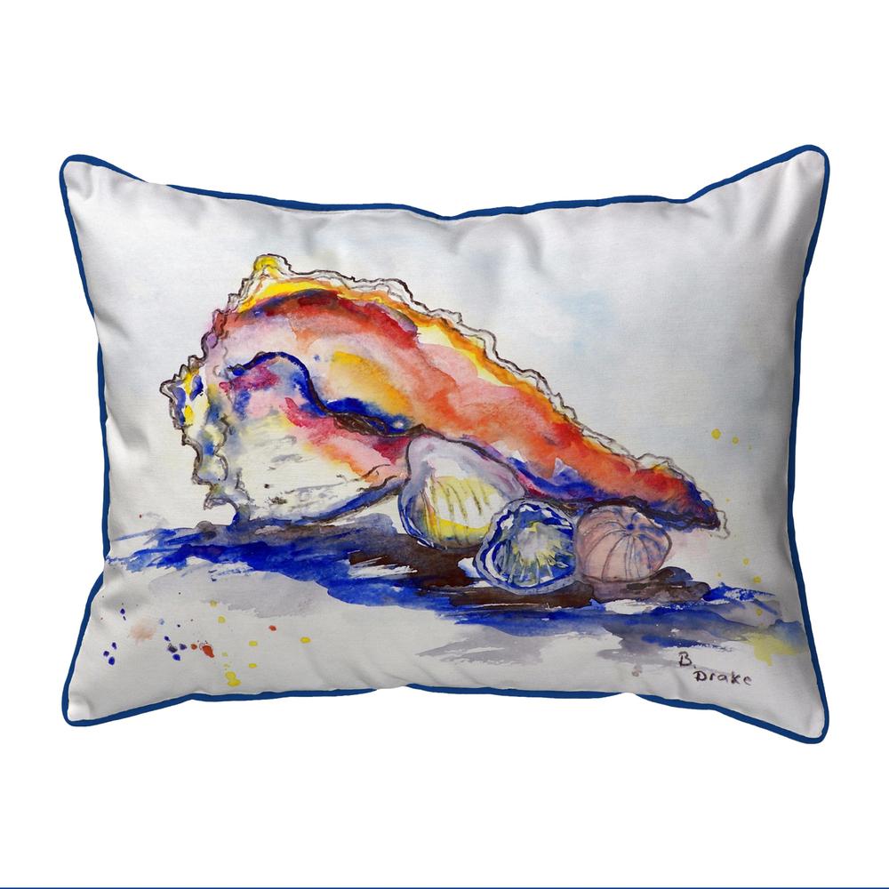 Betsy's Conch Small Indoor/Outdoor Pillow 11x14