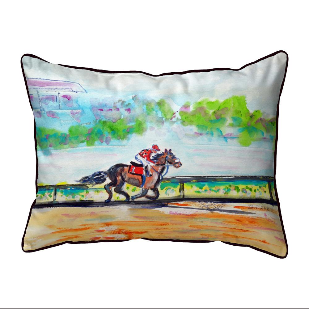 Inside Track Small Indoor/Outdoor Pillow 11x14
