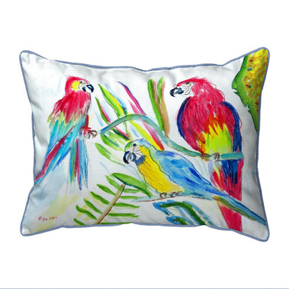 Three Parrots Small Indoor/Outdoor Pillow 11x14