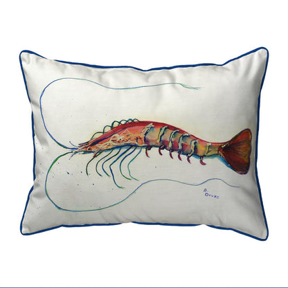 Betsy's Shrimp Small Indoor/Outdoor Pillow 11x14