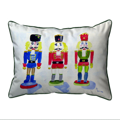 Nut Crackers Small Indoor/Outdoor Pillow 11x14