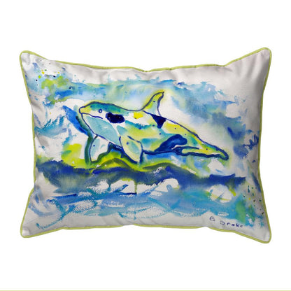Orca Small Indoor/Outdoor Pillow 11x14