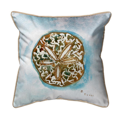 Betsy's Sand Dollar Small Indoor/Outdoor Pillow 12x12
