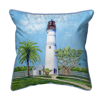 Key West Lighthouse Small Pillow 12x12