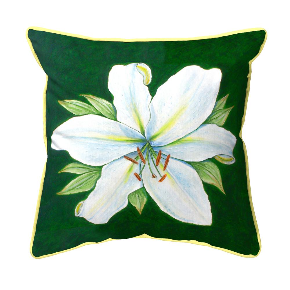 Casablanca Lily Small Indoor/Outdoor Pillow 12x12
