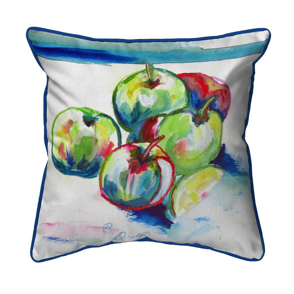 Green Apples Small Pillow 12x12